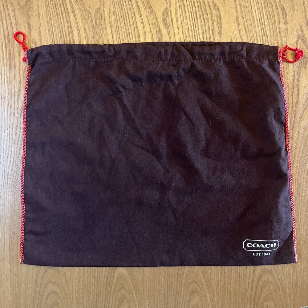 Coach Draw String Dust Bag - Picture 2 of 3